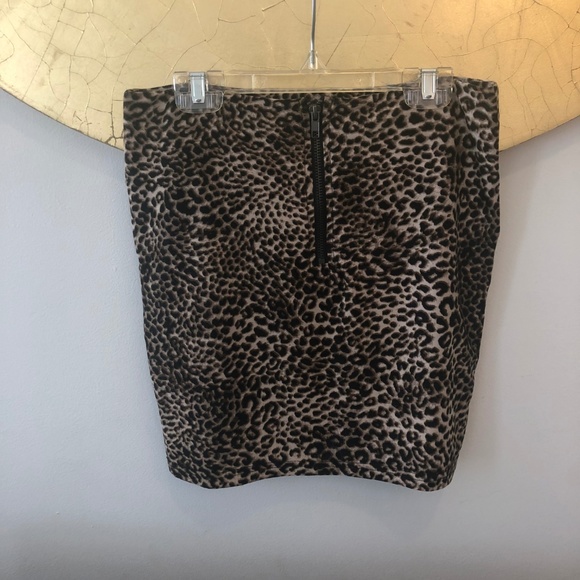 Millau LF Leopard Skirt S - Picture 2 of 5